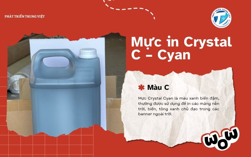 Mực crystal màu C